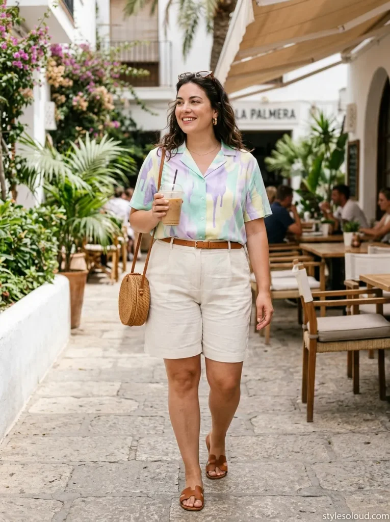 Pastel Camp Collar Shirt