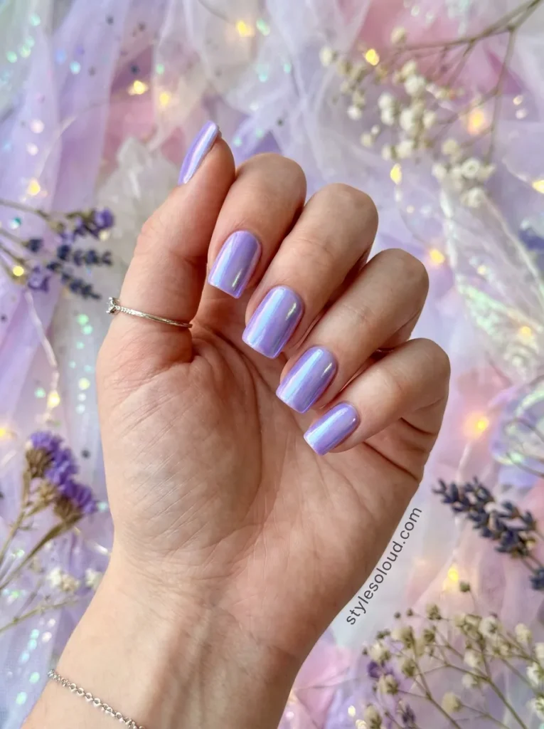  Pastel Lavender Cyber Metallic