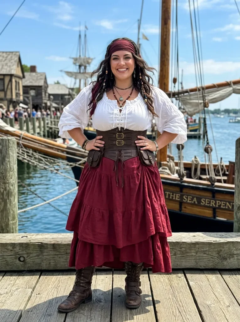 A Plus-Size Pirate Build That Fits Beautifully