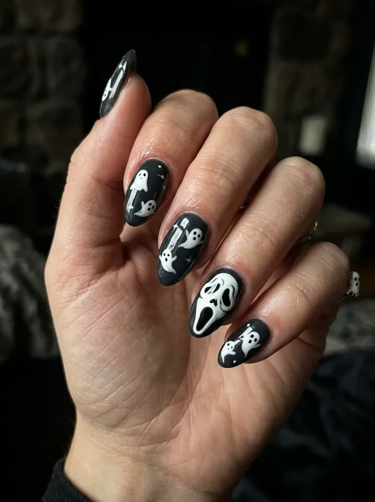 A Screaming-Ghost Statement Nail