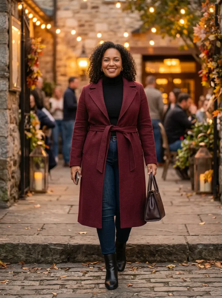 A Signature Coat for the Walk In and the Photos