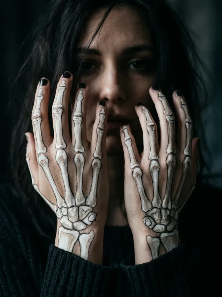 Skeleton Hands to Finish the Illusion