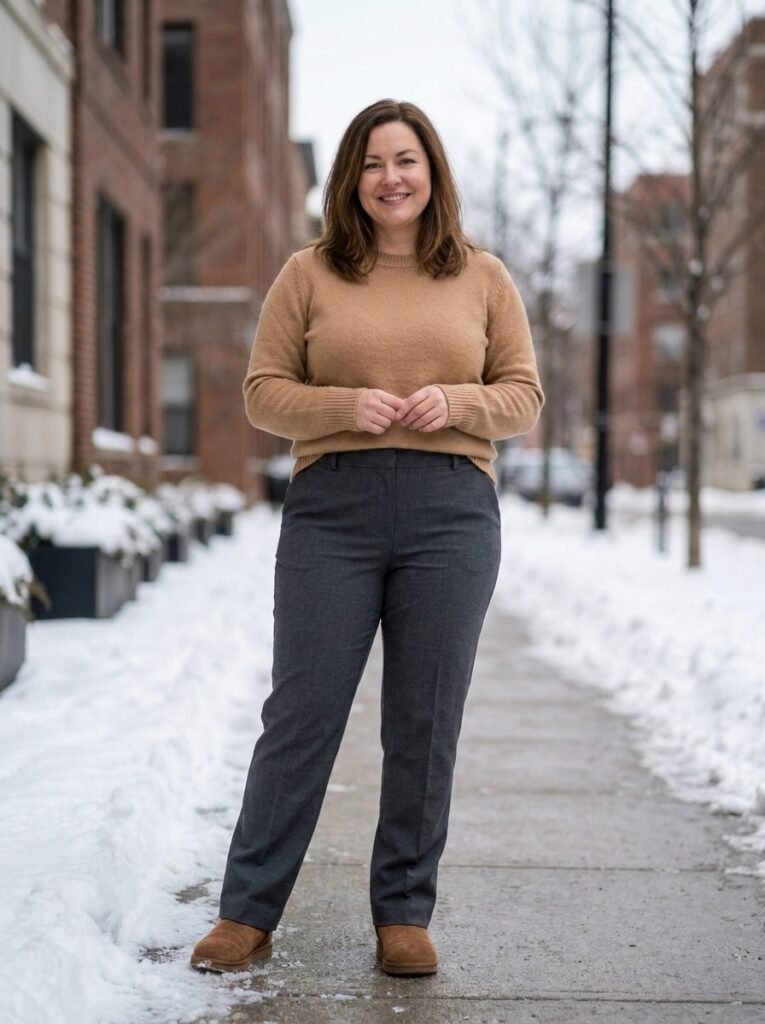 Straight-Leg Trousers