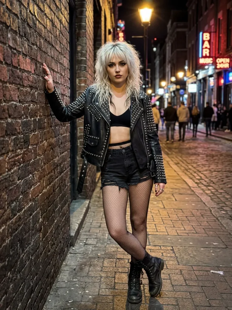 The Studded Moto Jacket Look