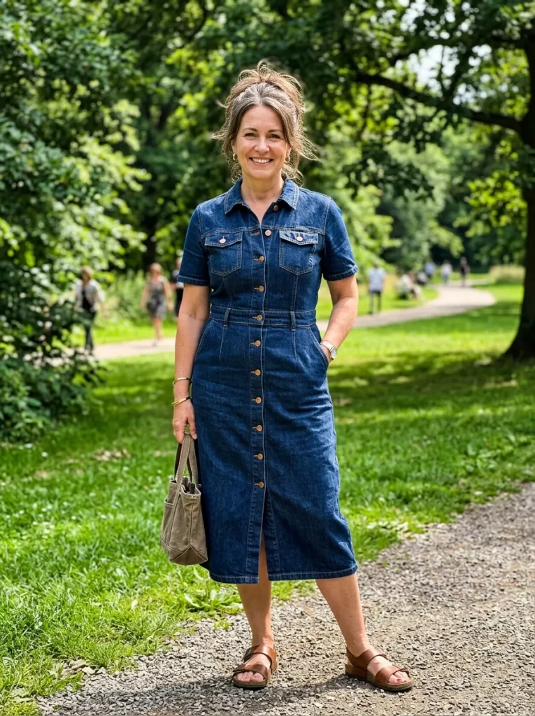 Tailored Denim denim button