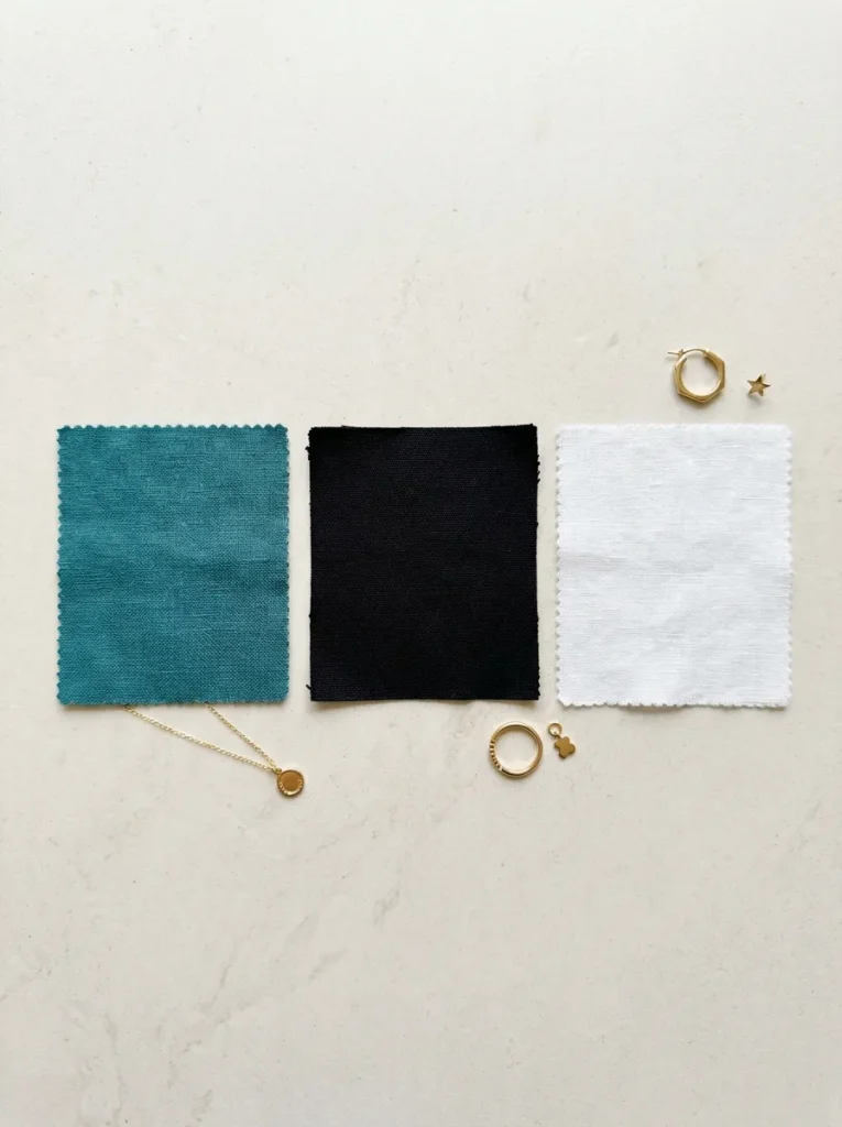 Choosing Between Teal, Black, and White