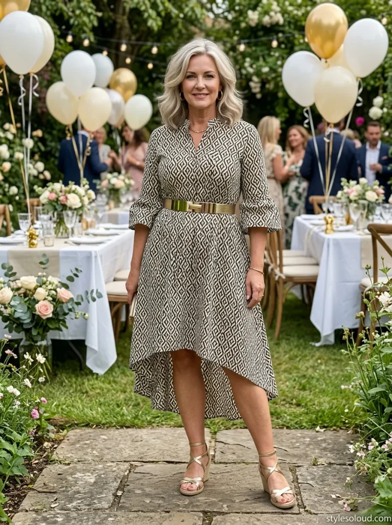  The Belted Midi Dress with Dramatic Proportions