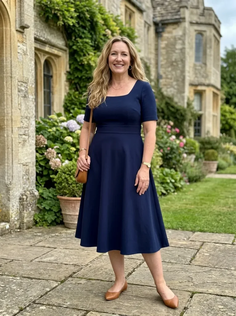  The Classic A-Line Dress With A Structured Bodice