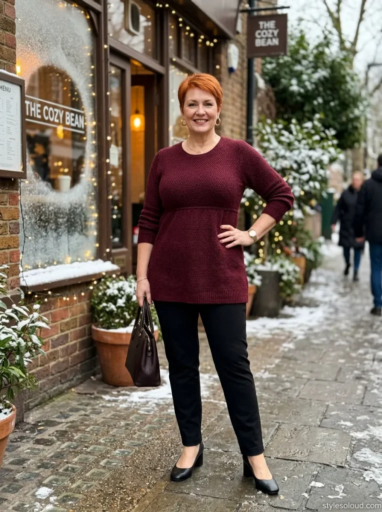 The Empire Waist Winter Tunic and Bi-Stretch Trousers