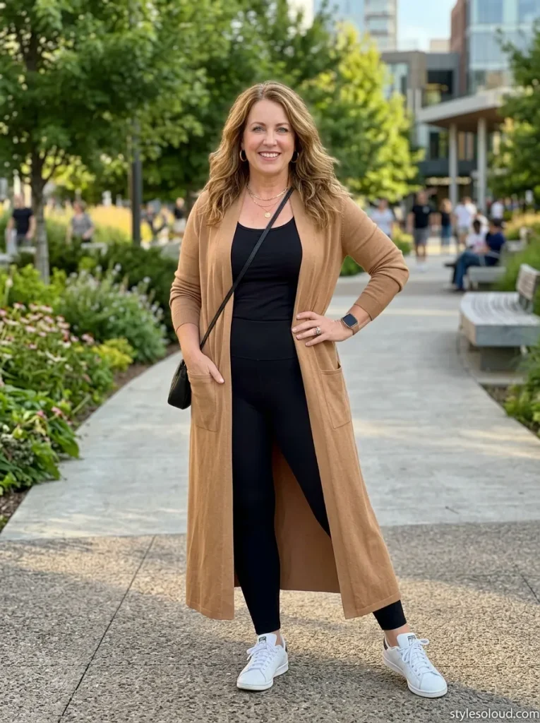 The Longline Duster & Premium Leggings