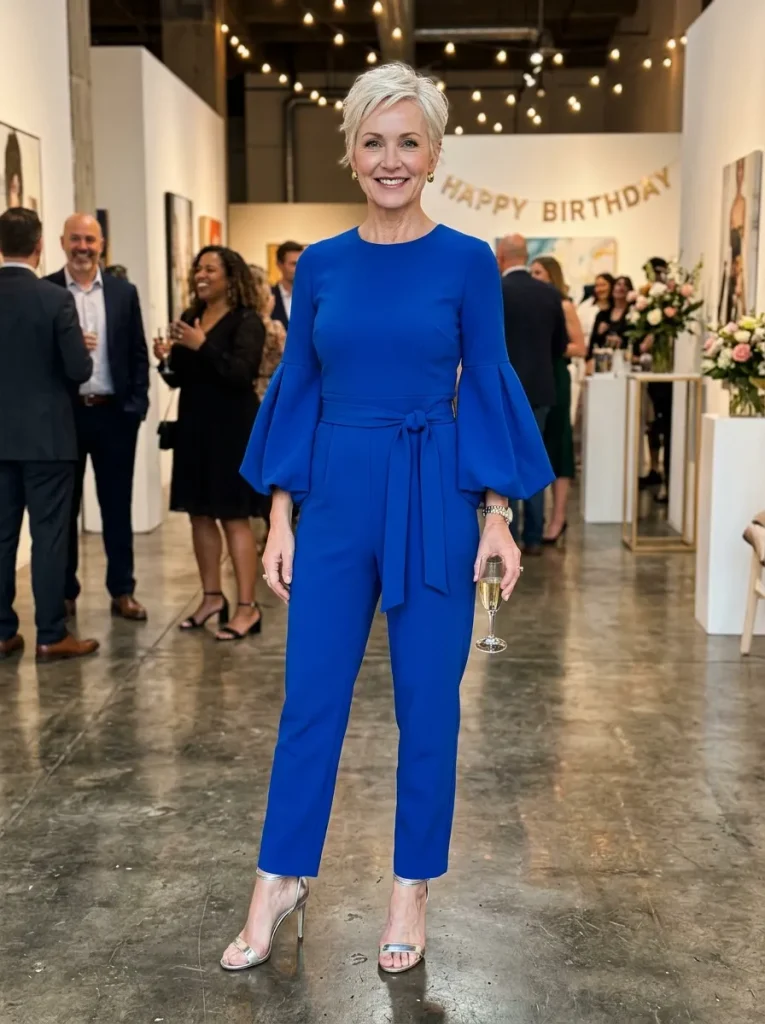 The Statement Jumpsuit with dramatic sleeves