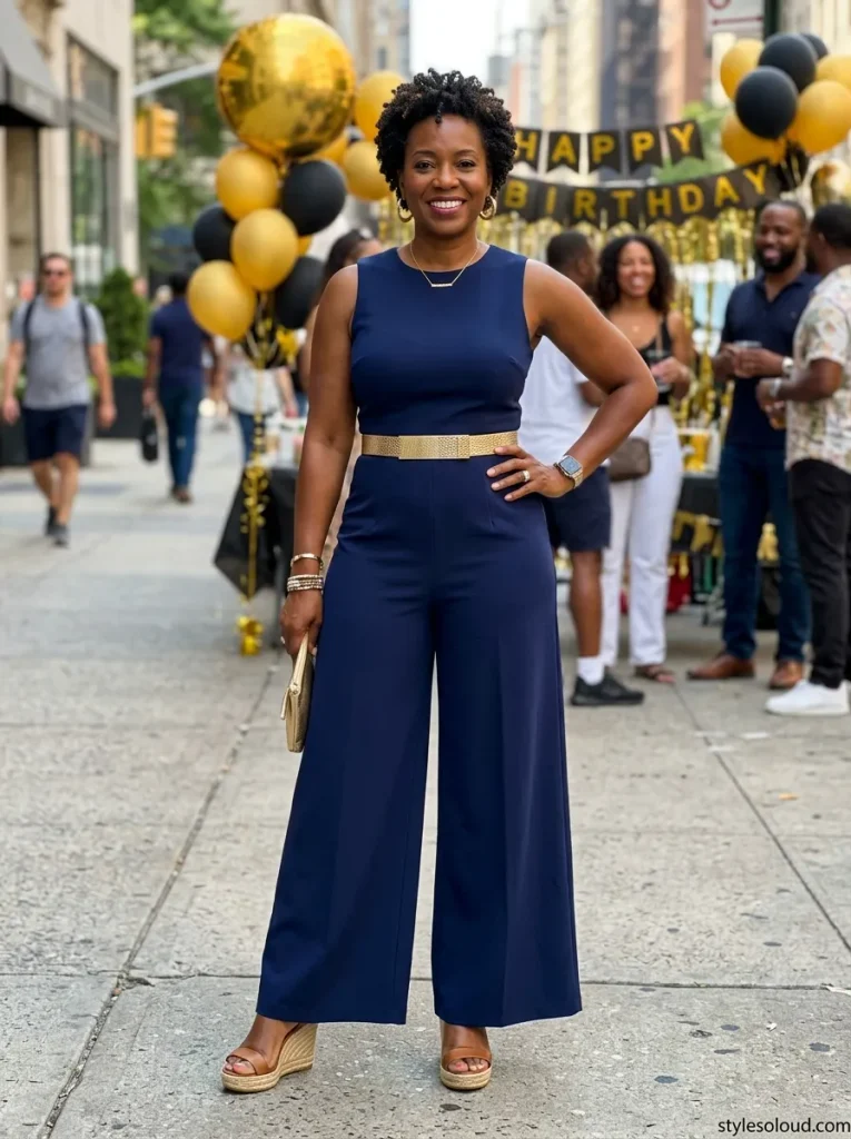 The Statment Sleeveless Jumpsuit