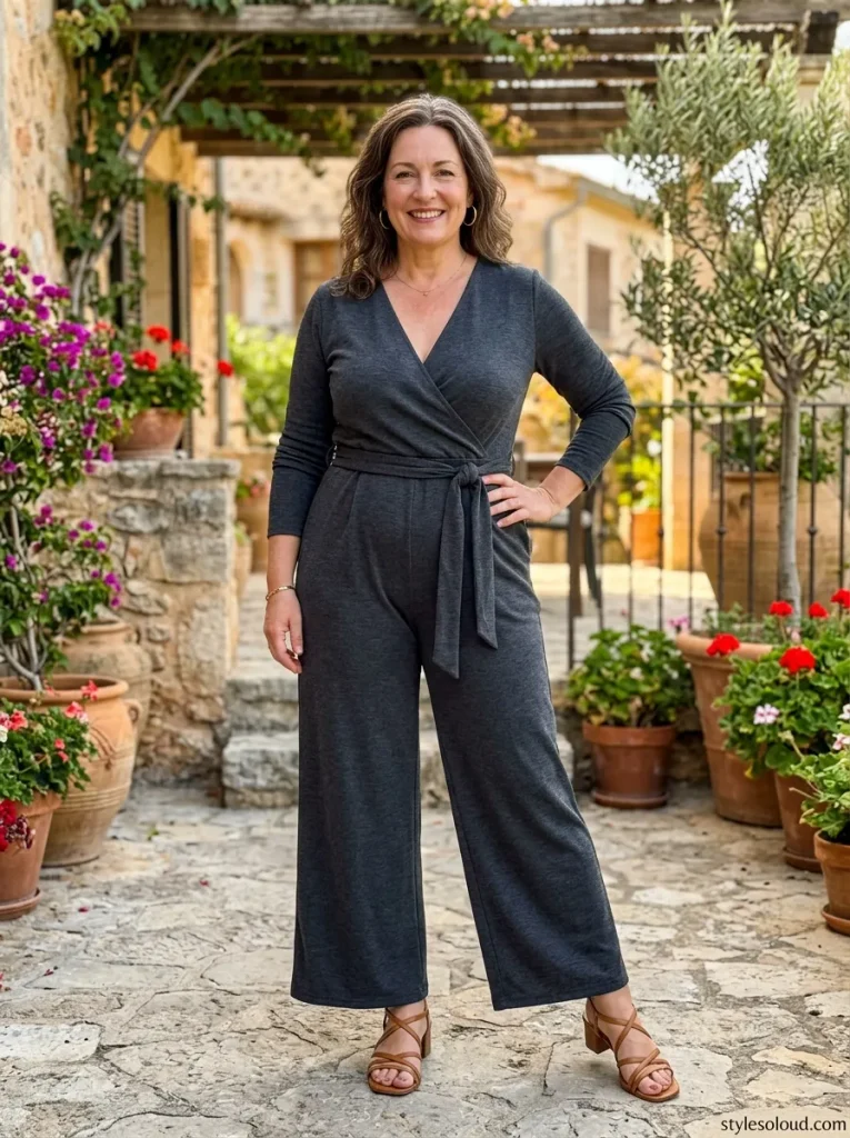 The Tailored Knit Jumpsuit