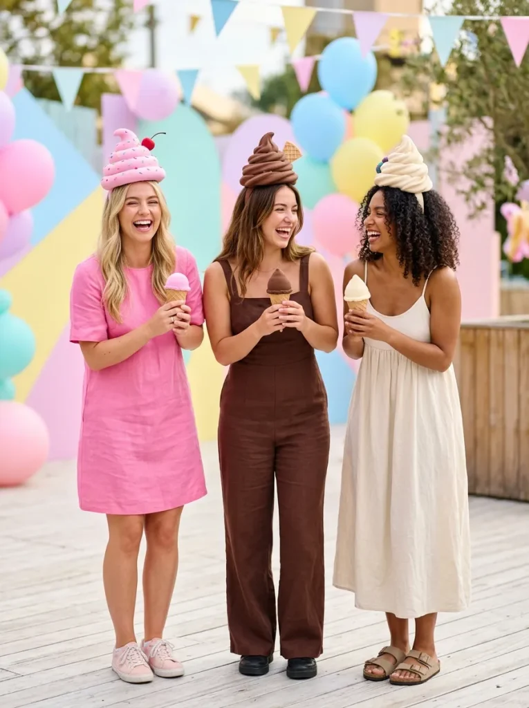 Three Flavours of the Same Dessert