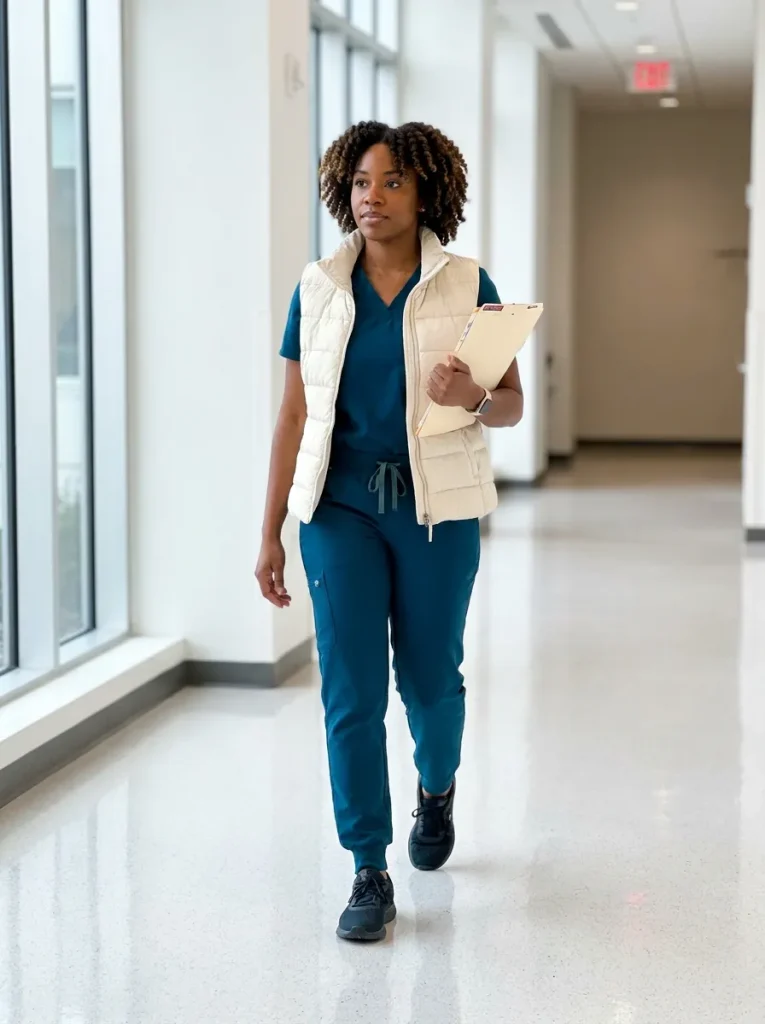 Throw a Quilted Puffer Vest Over the Top