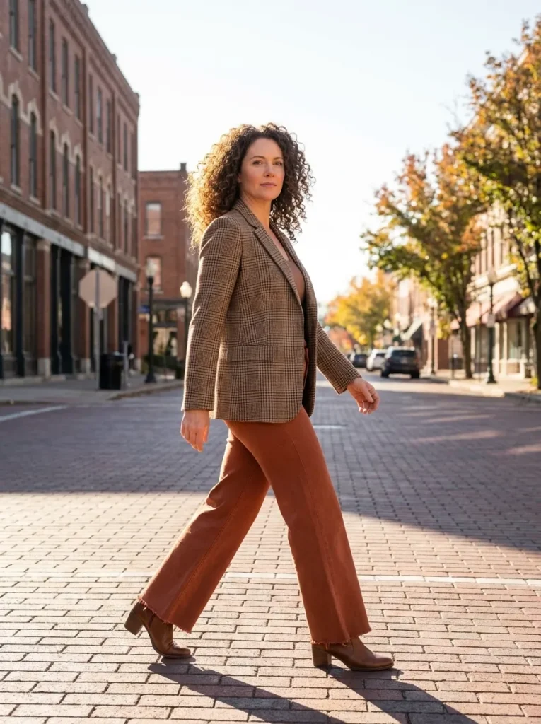 Warm RustTerracotta Jeans