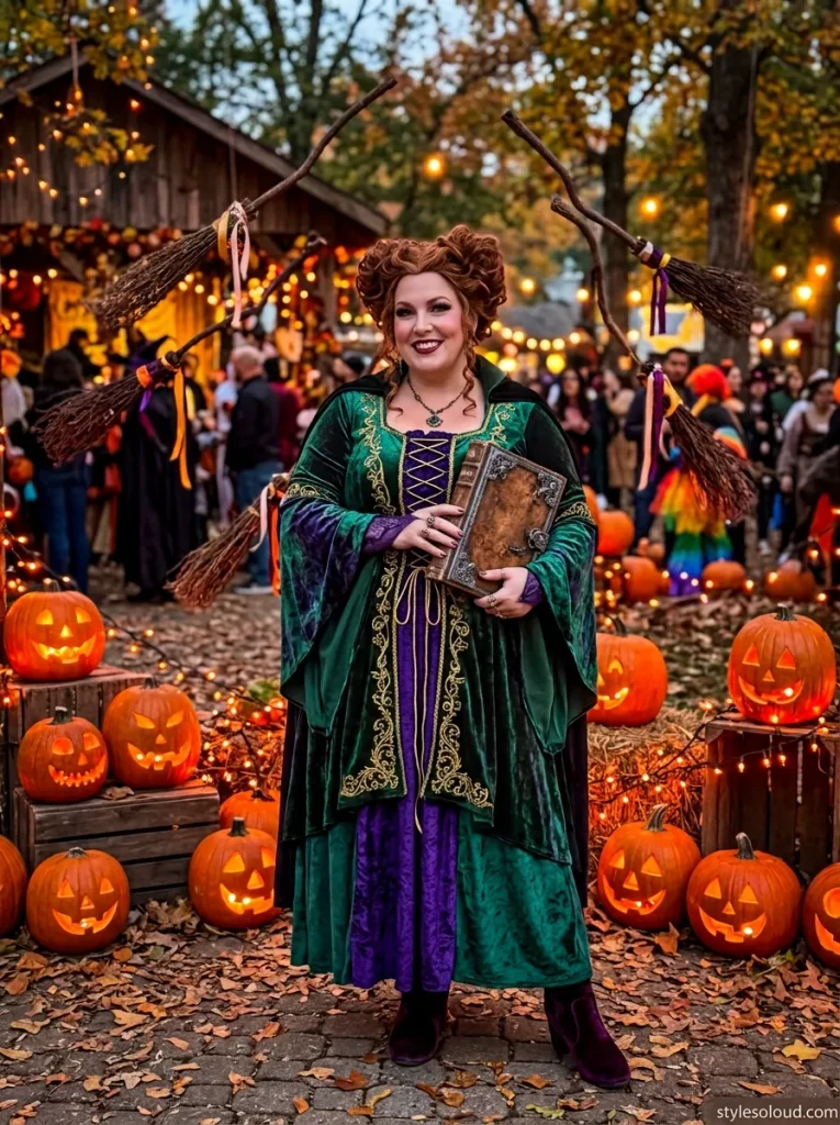 Winifred Sanderson Hocus Pocus Witch Halloween Costume