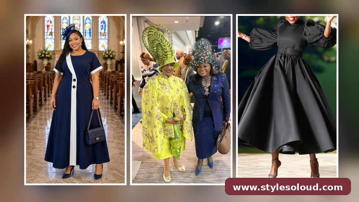 24 Modest and Stylish Fall Church Outfits for Black Women