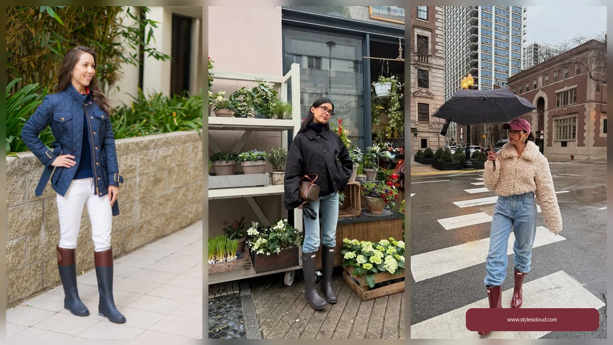 23 Petite-Friendly Fall Rainy-Day Outfits With Boots and Jackets
