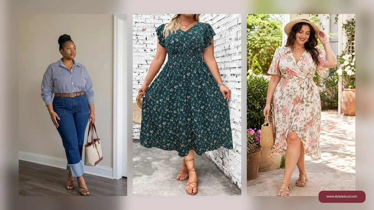 39 cute plus size outfits for moms: easy everyday looks featured image