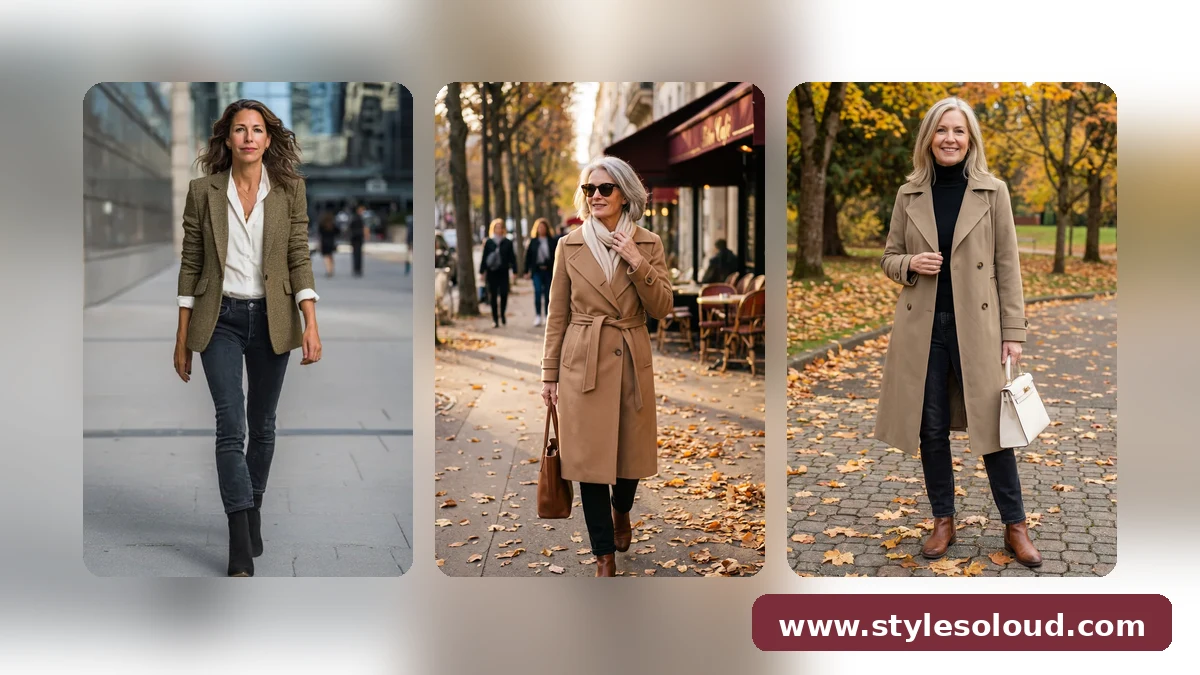 32 Casual Fall Outfit Ideas for Women Over 40 That Never Miss