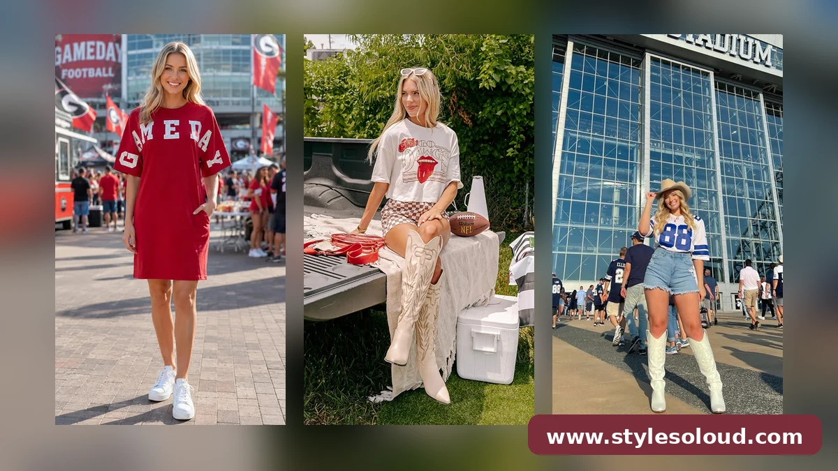 25 Cute Tailgate Fits for Women in Their 20s That Are Party-Ready by Kickoff