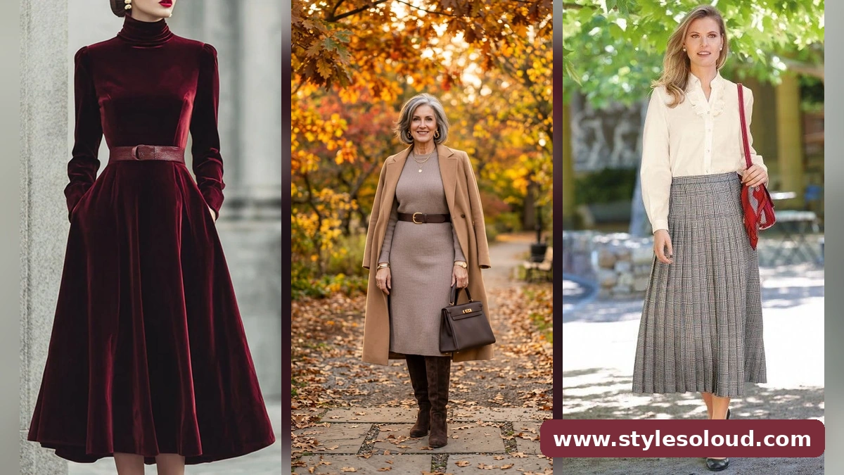 20 Elegant Thanksgiving Outfit Ideas for Women Over 50 That Look Polished All Day