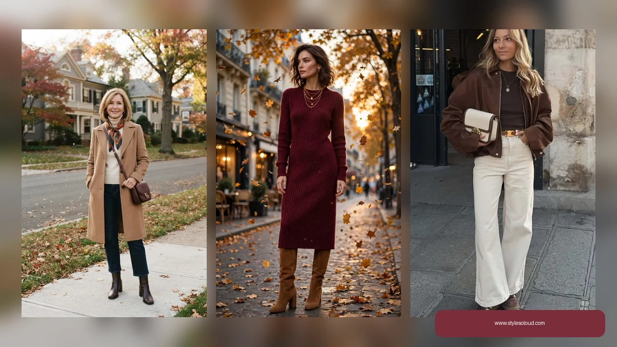 25 Cozy Fall Outfits for Women Over 60 That Feel Warm, Easy, and Beautifully Put Together