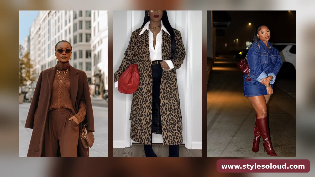 22 Fall Outfits for Black Women That Feel Rich, Warm, and Easy to Wear