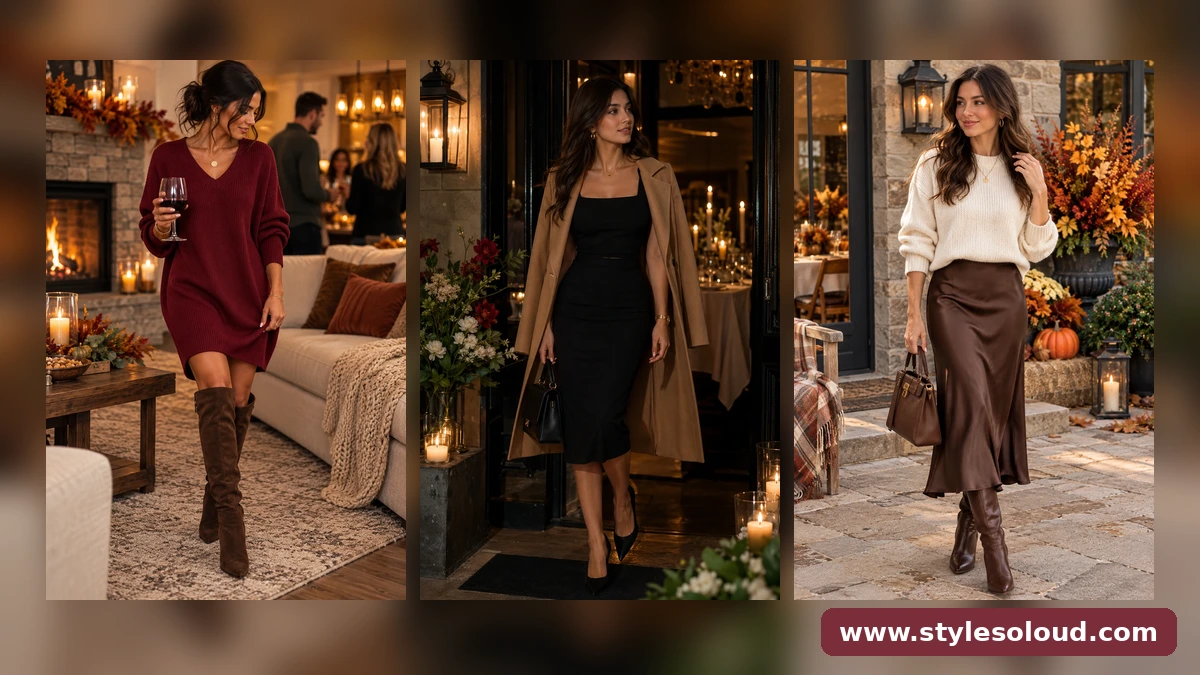 Fall date night outfits for women over 40