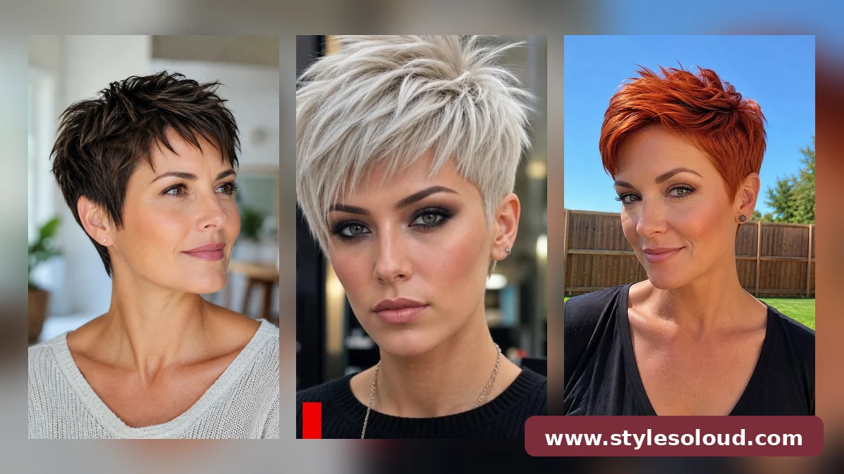 Short spiky haircuts for women featured image