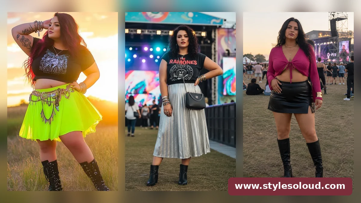 30+ Stylish Plus-Size Concert Outfit Ideas