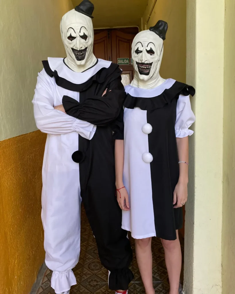 Full Latex Masks Instead of Face Paint
